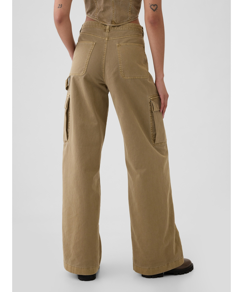 GAP（ギャップ）の「ローライズ カーゴ バギーカーキパンツ（カーゴ