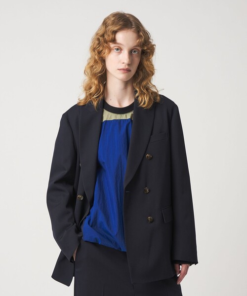 6(ROKU)＞ピークド ラペル ジャケット（テーラードジャケット）｜6