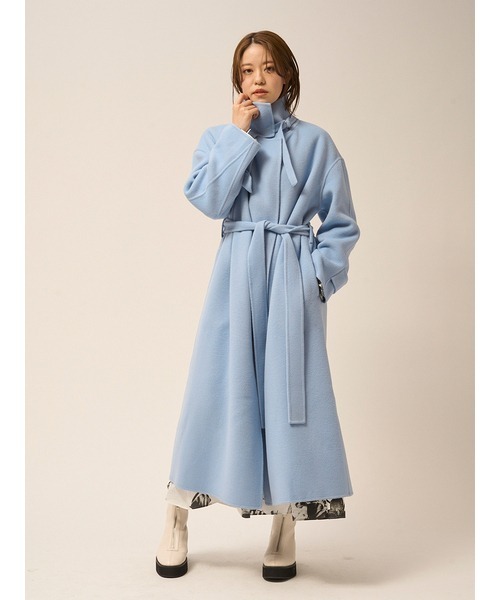 FRAY I.D（フレイアイディー）の「ウールカシミアトレンチリバーコート