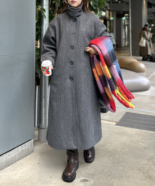 w closet（ダブルクローゼット）の「【2サイズ展開】エコウールロング