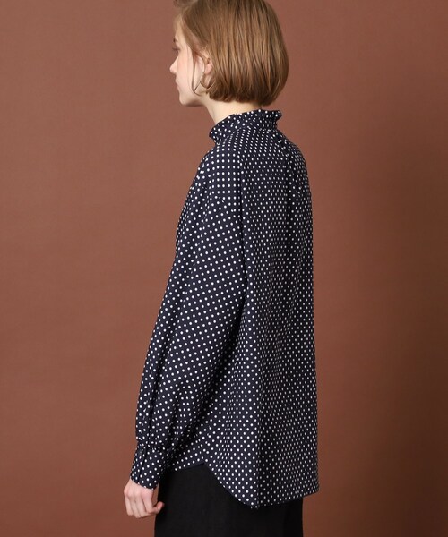 DRESSTERIOR（ドレステリア）の「◇スタンドフリルネックドット