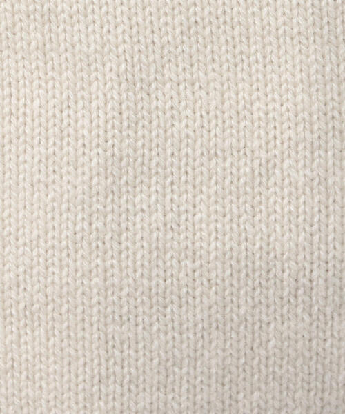 caban（キャバン）の「□CABaN ウールカシミヤ アートフレーム クルー