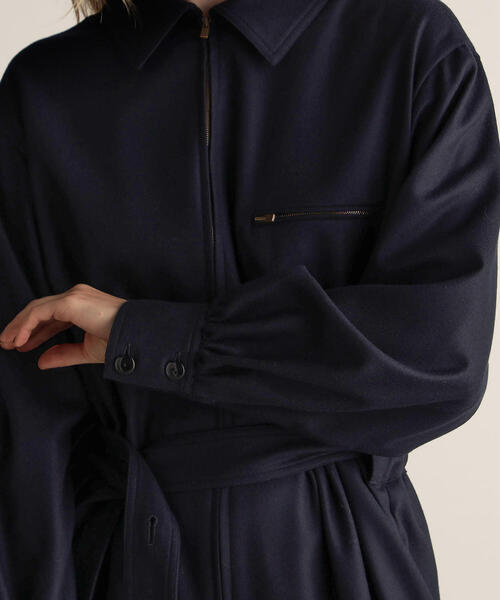 BACCA（バッカ）の「ウールサキソニー ジャンプスーツ（パンツドレス