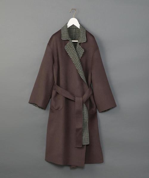6（ロク）の「＜6(ROKU)＞DOUOBLE REVER GOWN COAT/コート（その他