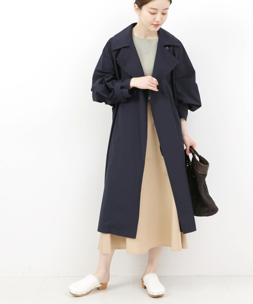 IENA（イエナ）の「Pe/ポプリンオーバートレンチコート◇（トレンチ