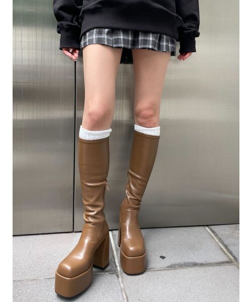 バルキープランプフィットブーツ（ブーツ）｜EMODA（エモダ）の