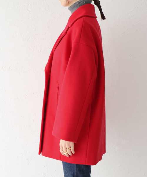 Spick & Span（スピックアンドスパン）の「WメルトンPコート