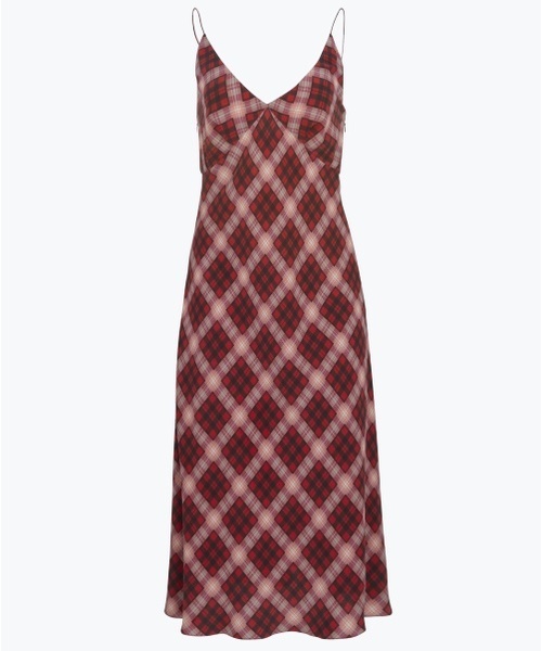 MARC JACOBS（マークジェイコブス）の「BIAS PLAID KNEE LENGTH DRESS