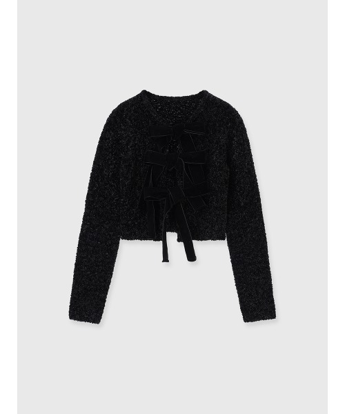 フロントリボンニットトップス（ニット/セーター）｜EIMY ISTOIRE