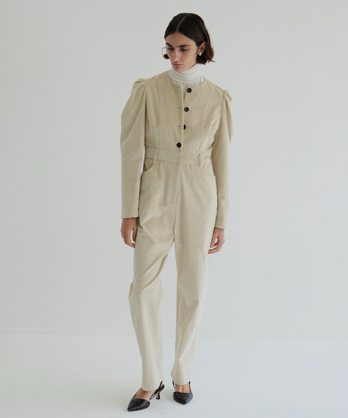 CLANE（クラネ）の「CORDUROY JUMPSUIT（つなぎ/オールインワン）」 - WEAR