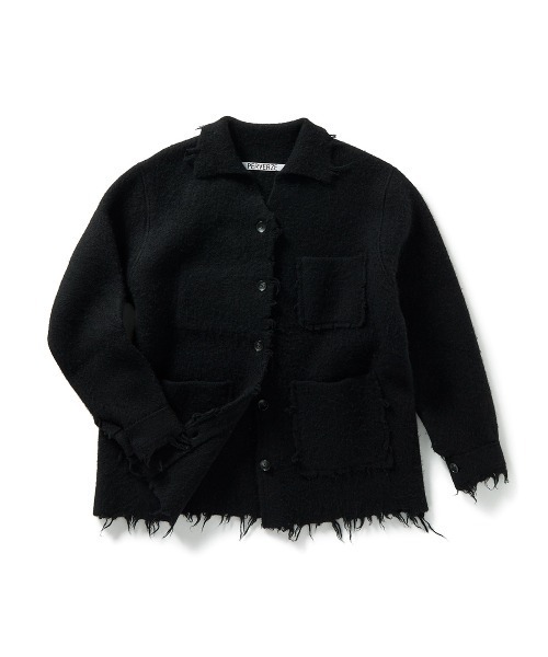 Crash Knit Coat（ニット/セーター）｜PERVERZE（パーバーズ）の