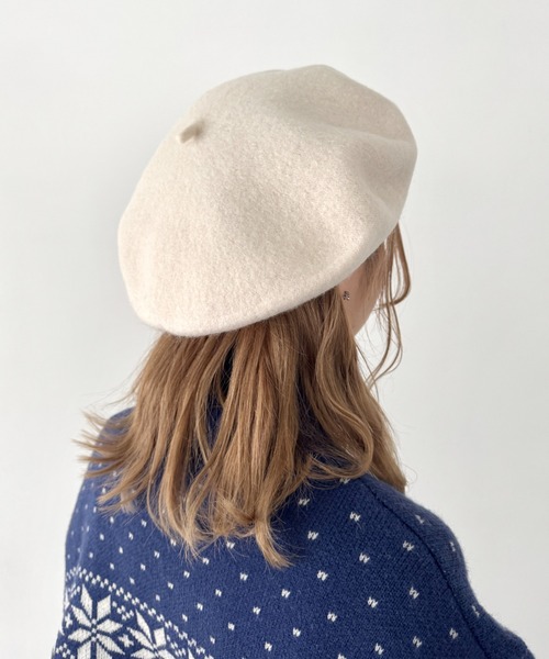 セール】【14色展開】ベーシックベレー帽（ハンチング/ベレー帽