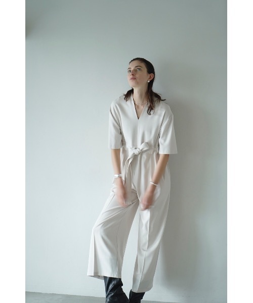 セール】STAND COLLAR LOOSE ALL IN ONE（つなぎ/オールインワン