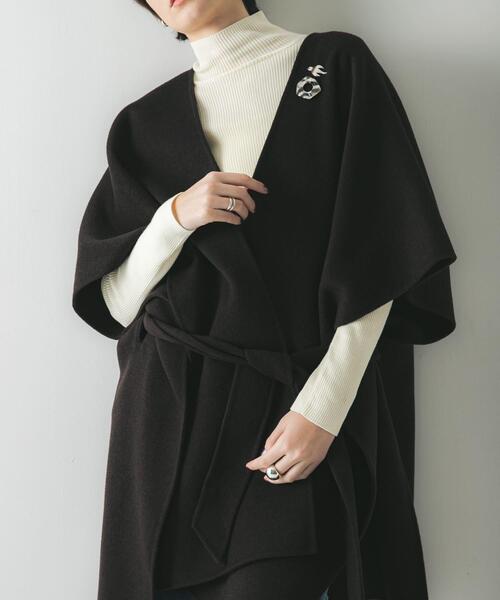 セール】ウールカシミヤリバーポンチョ（ポンチョ）｜URBAN RESEARCH