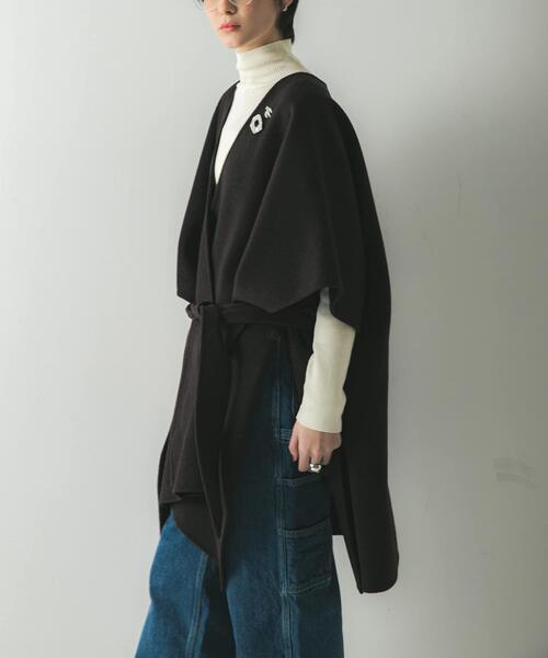 セール】ウールカシミヤリバーポンチョ（ポンチョ）｜URBAN RESEARCH