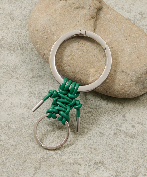 ITTI イッチ / CRISTY KNOTMAN RING ノットマンリング 牛革キーリング