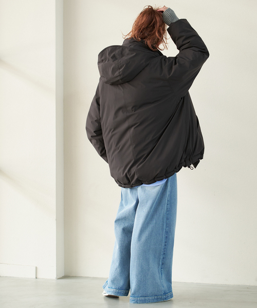 追加》2WAY撥水ダウンハーフコート（ダウンジャケット/コート）｜Spick