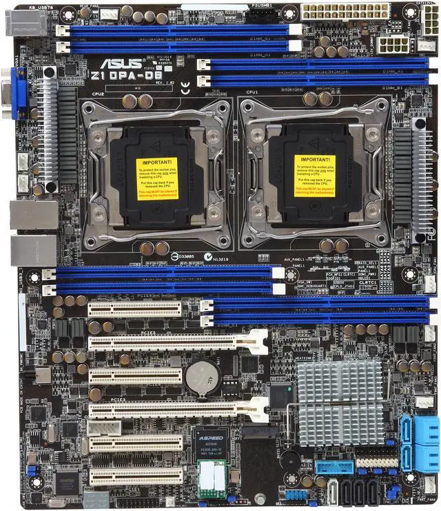 Used - Very Good: ASUS Z10PA-D8 ATX Server Motherboard Dual LGA