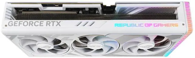 ASUS ROG Strix GeForce RTX 4090 White OC Edition Gaming Graphics