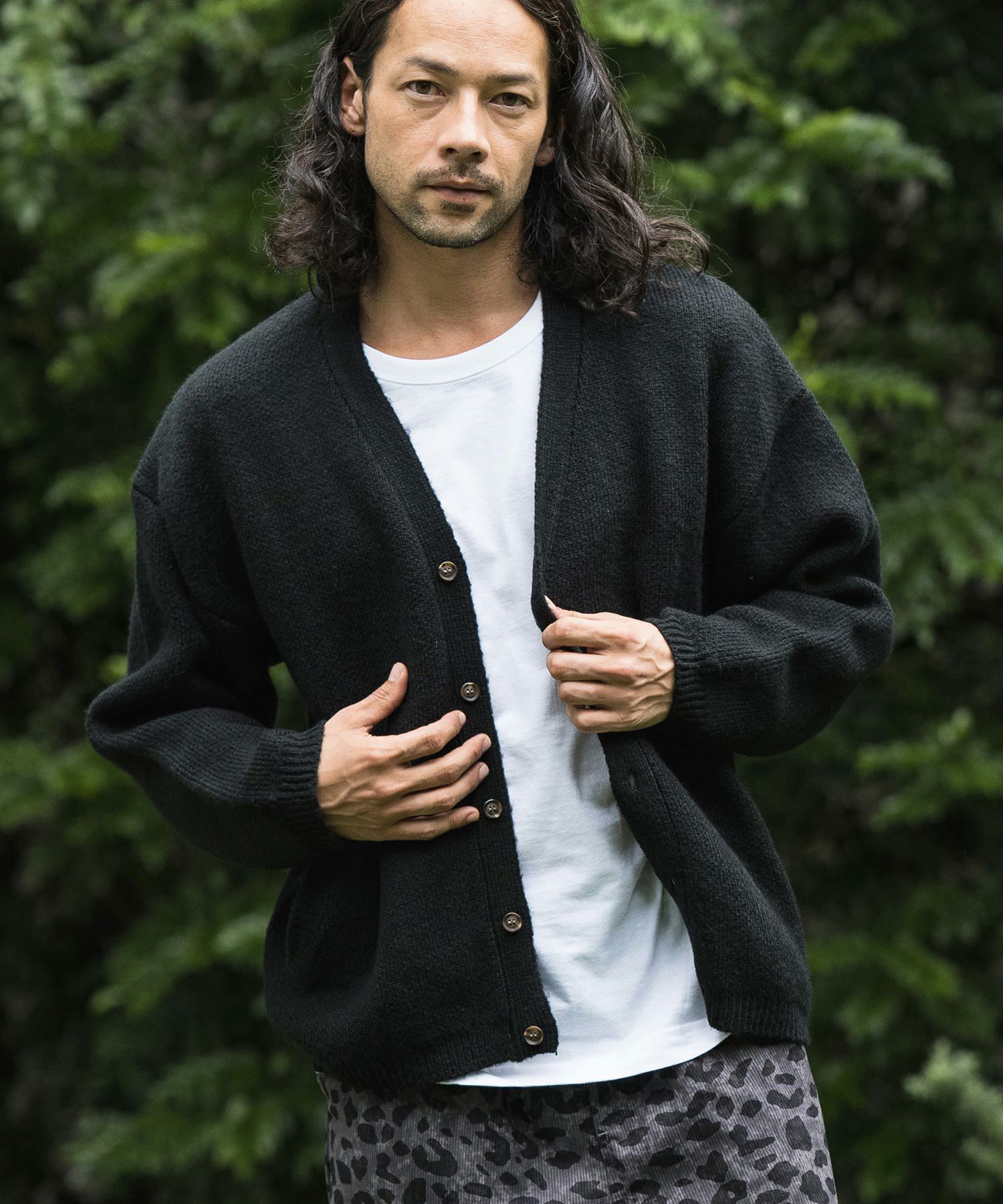 60%OFF【CAMBIO(カンビオ)】モヘア調シャギーカーディガン(CA03-35300