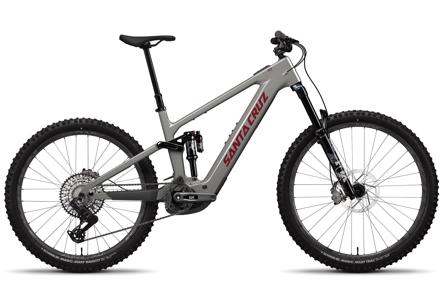 Santa Cruz Vala Carbon MX - GX AXS Kit - Gloss Gray - 2025