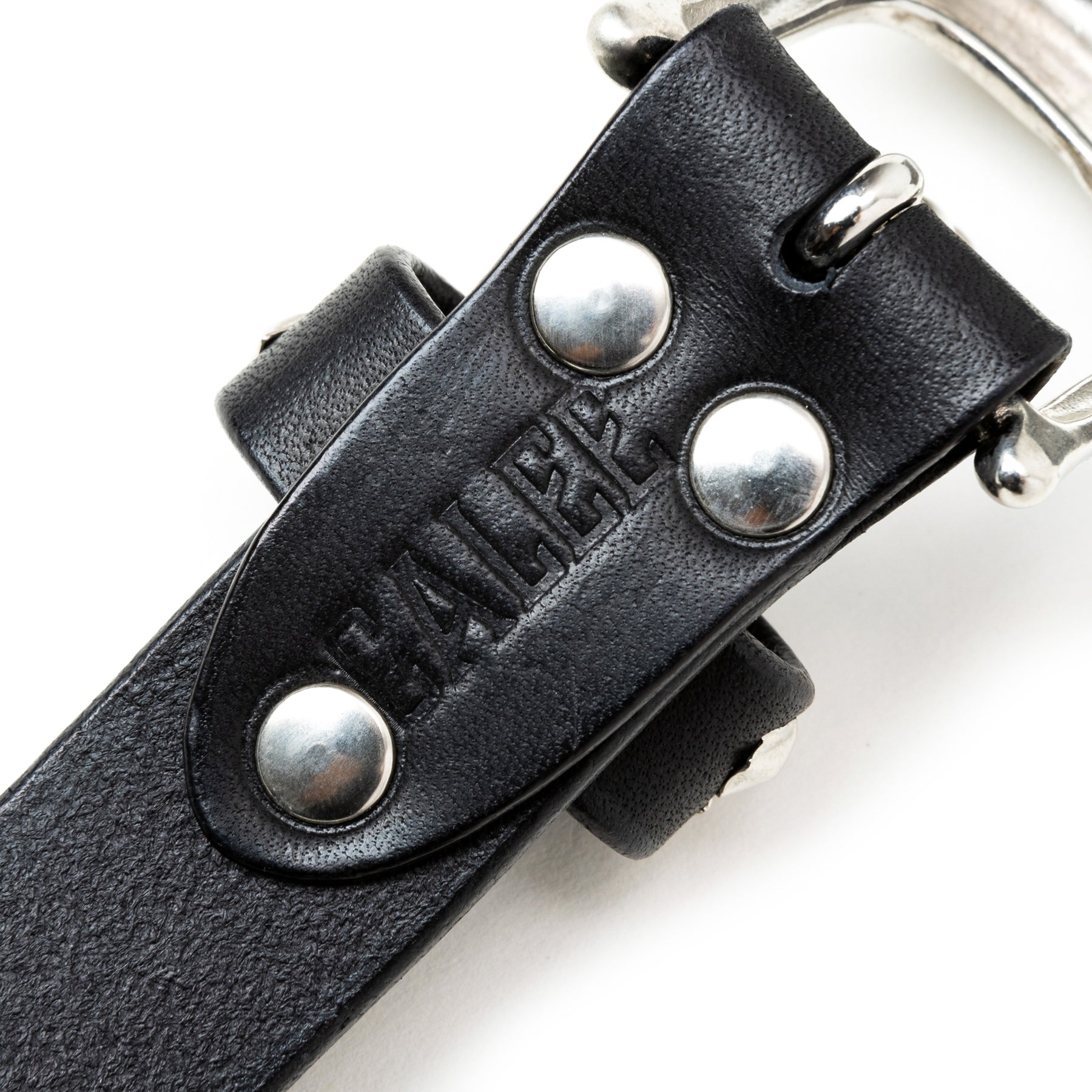 STUDS LEATHER NARROW BELT ＜TYPE B＞ – CALEE ONLINE STORE