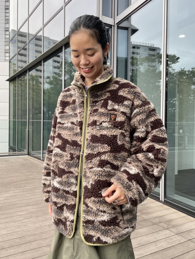 予約】別注！〈South2 West8〉トラウト柄ボアシリーズ！！｜ビームス