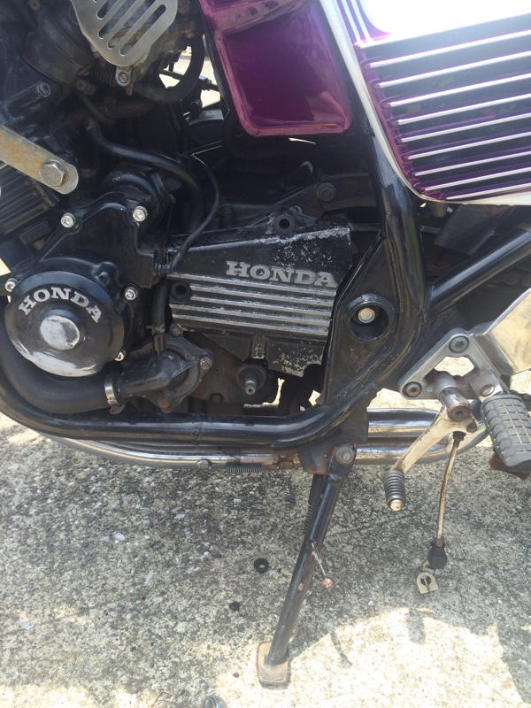 ジェイド CBXスプロケカバー加工｜ジェイド乗りつばさのブログ