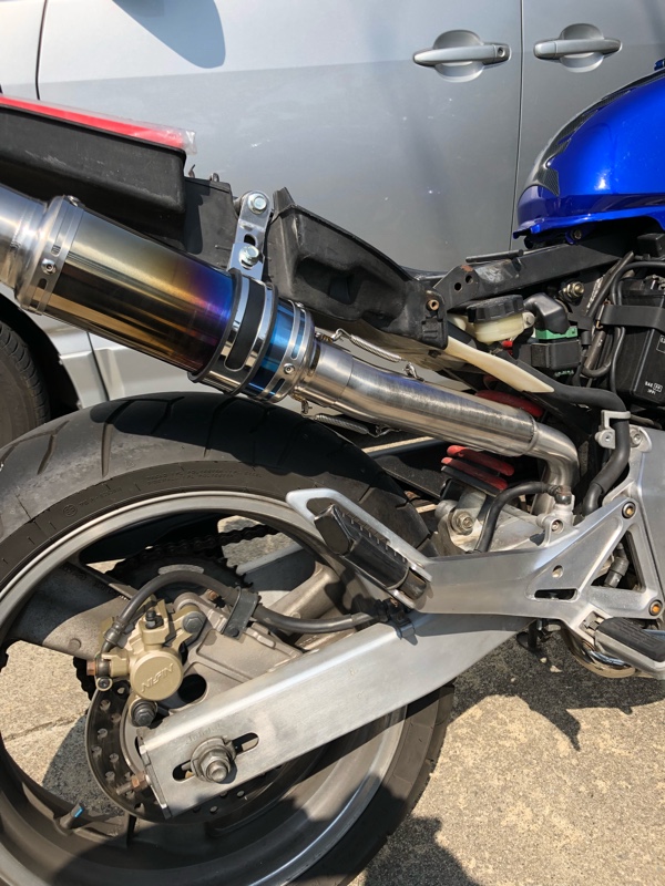 LCIマフラーに交換（ホンダ ホーネット250）by ニュー淡路 - みんカラ