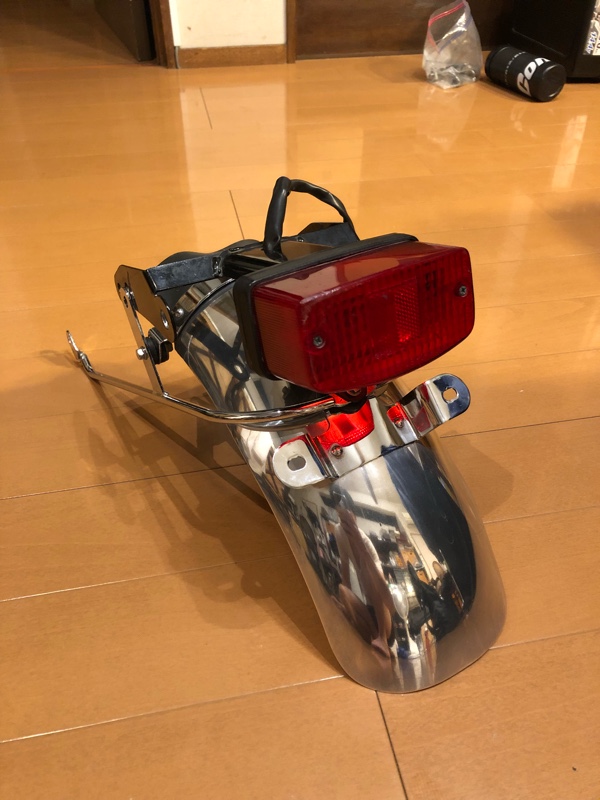 純正オプション アルミリアフェンダー（ホンダ GB250 CLUBMAN (クラブ