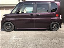 リア車高上げ＆ブッシュ交換(´・ω・`)（ダイハツ タントカスタム・L375