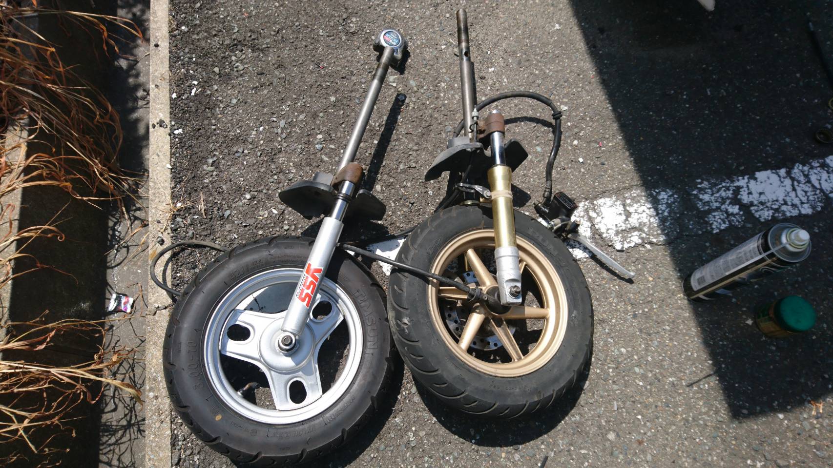 AF18 ディオ ZX足回り移植（ディスクブレーキ化）（ホンダ ディオ）by