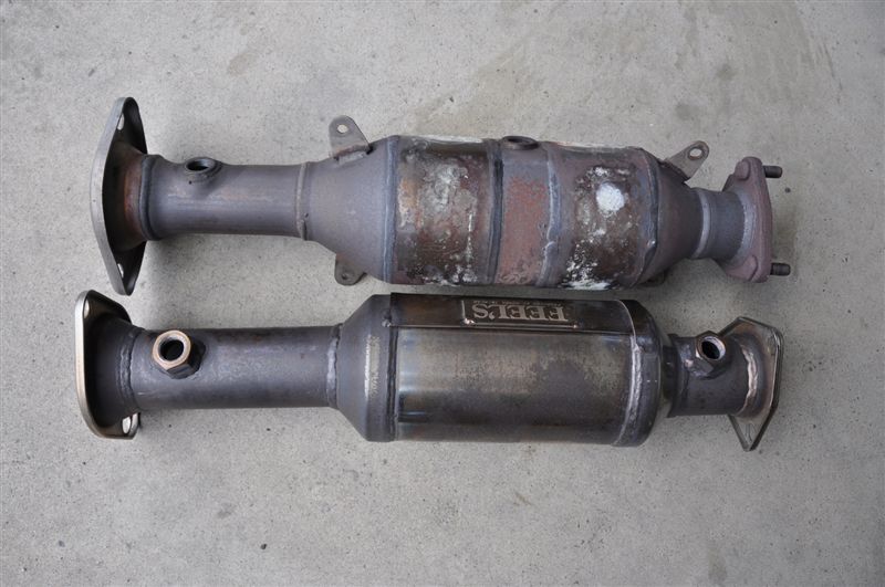 20090802feel's cl7メタル触媒 交換（ホンダ アコード ユーロR・CL7/8