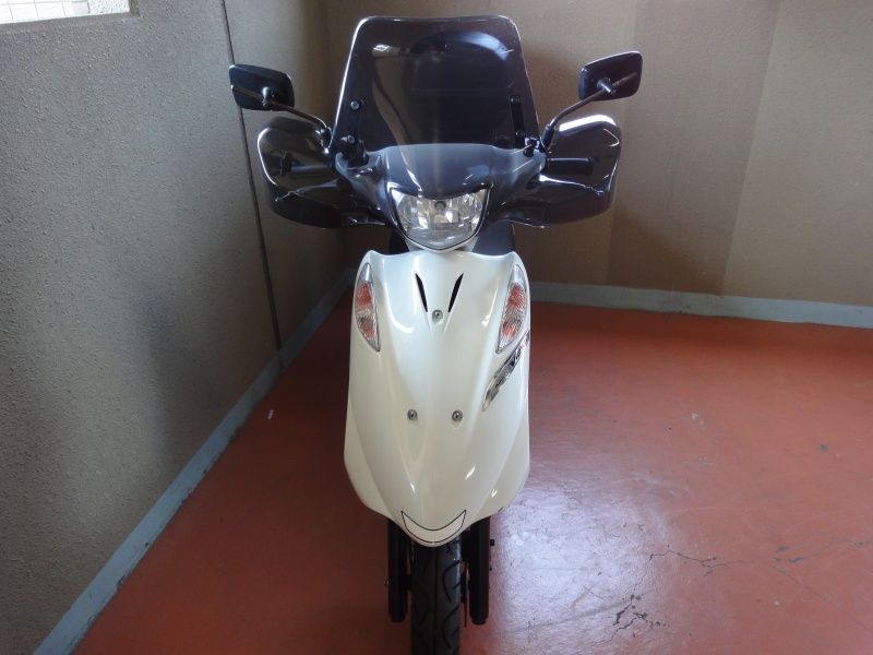 デイトナ ナックルエアロスクリーン取付。（スズキ アドレスV125G）by