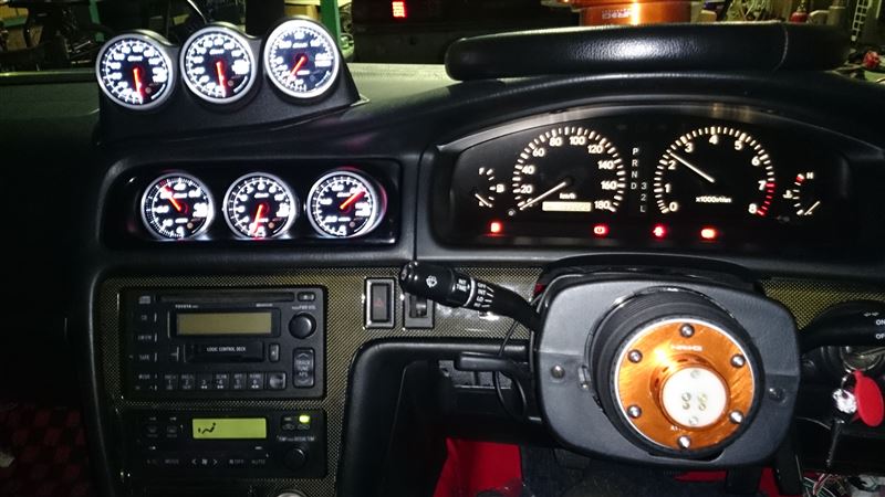 JZX100専用 3連メーターフード 60パイ 3連メーターフード 60Φ