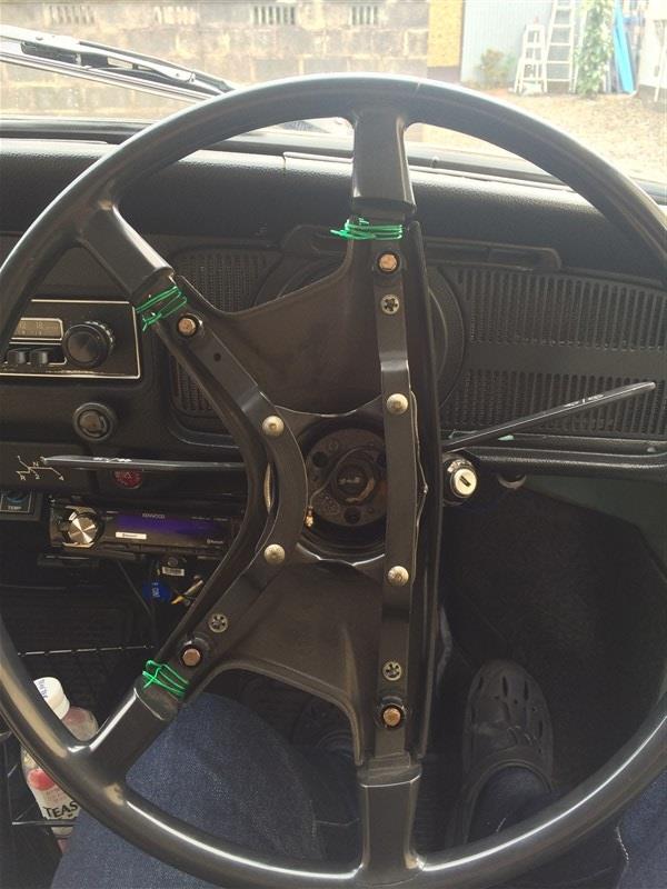 ステアリング交換（フォルクスワーゲン ビートル）by カラオ - みんカラ