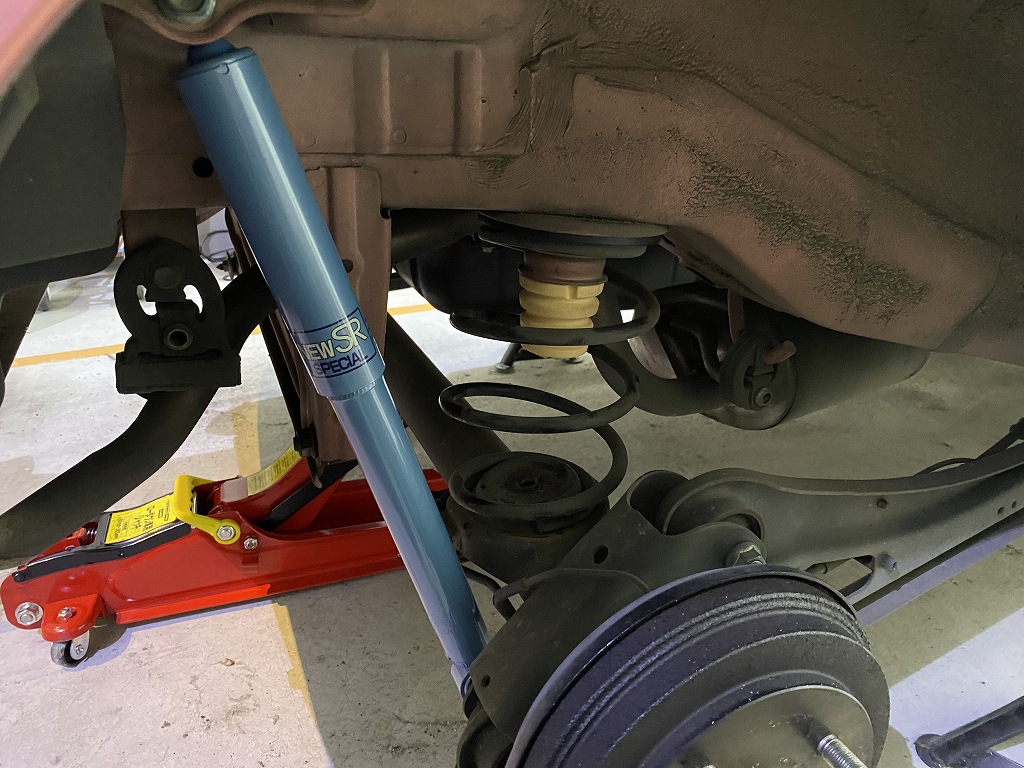 ショックアブソーバー交換（スズキ アルトラパン・HE22S）by Ko-Ga