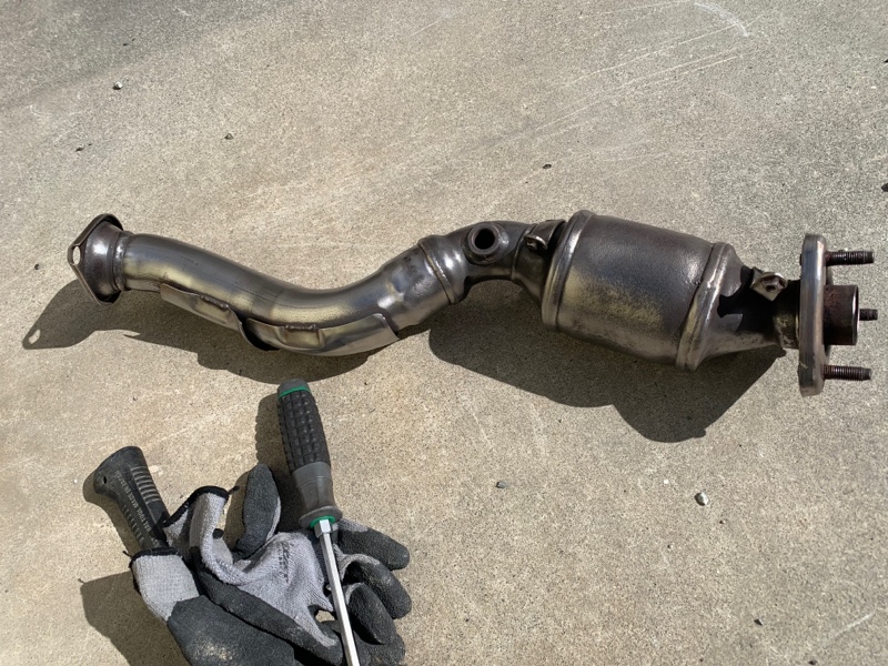 触媒（プラチナとパラジウム）を撤去（ホンダ CR-Z・ZF）by 7o9 -なな
