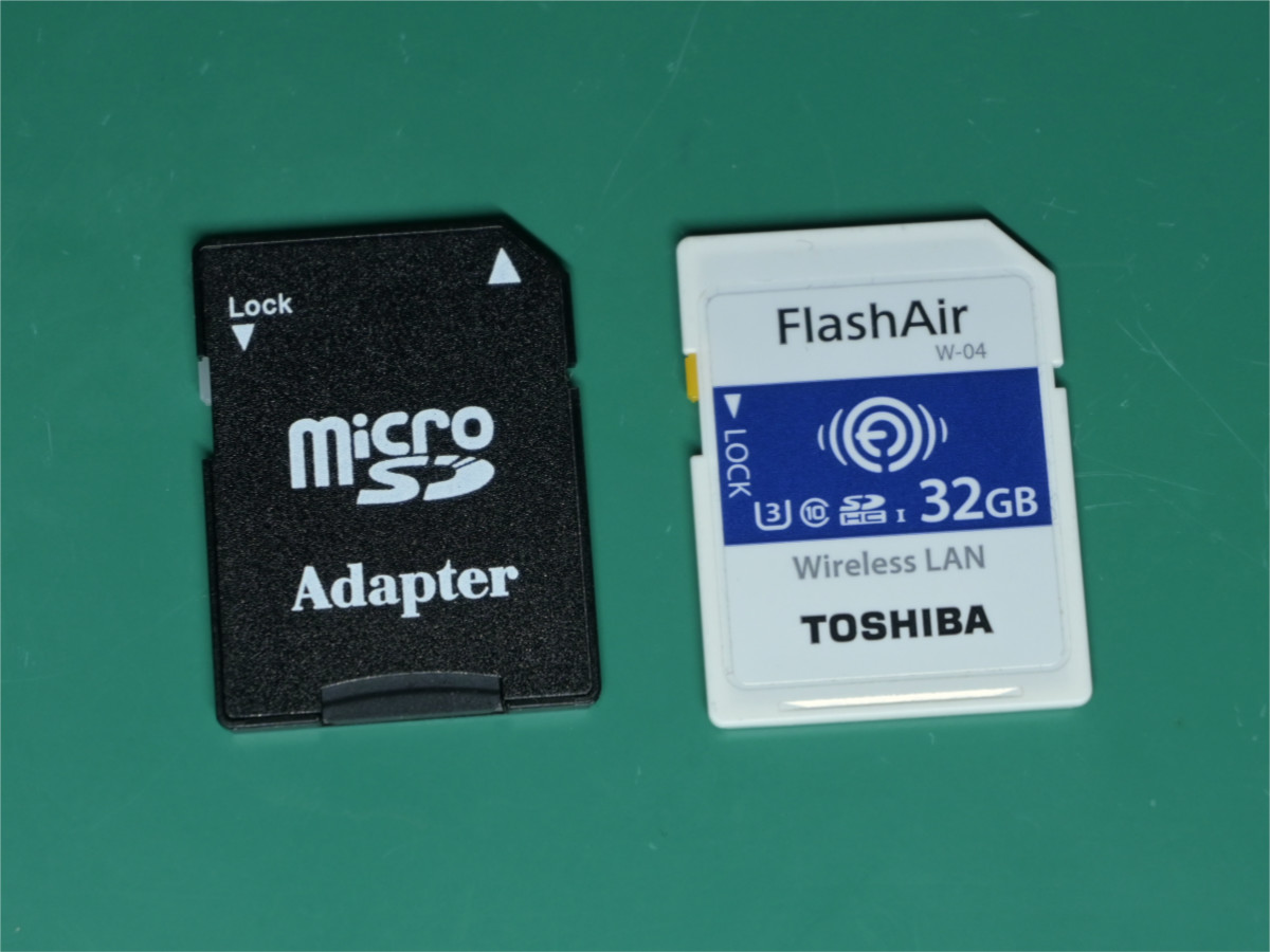 BLITZ レーダー探知機 Touch-LASER用の無線LAN内蔵SDカードを作成する