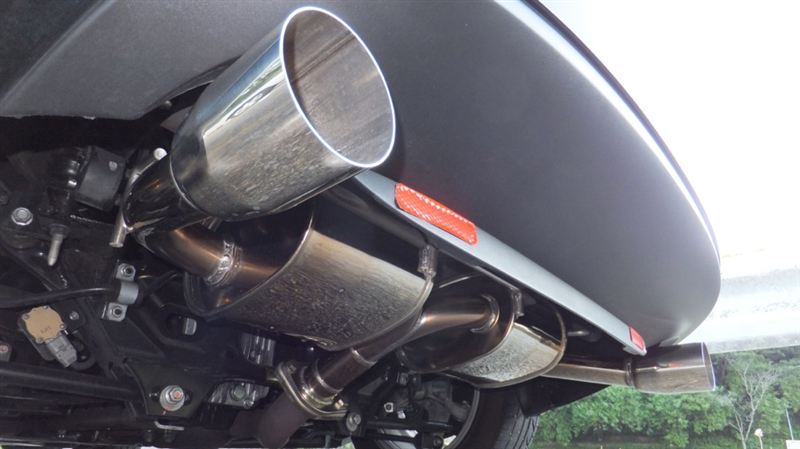 N-zero2寸管マフラー RS FACTORY STAGE(アールエスファクトリー