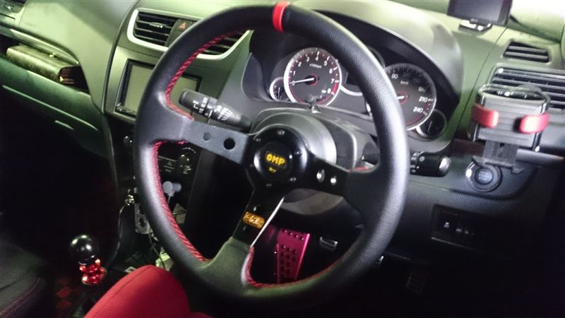 OMP ディープコーン コルシカタイプ レザー/ 赤 35cm のパーツレビュー