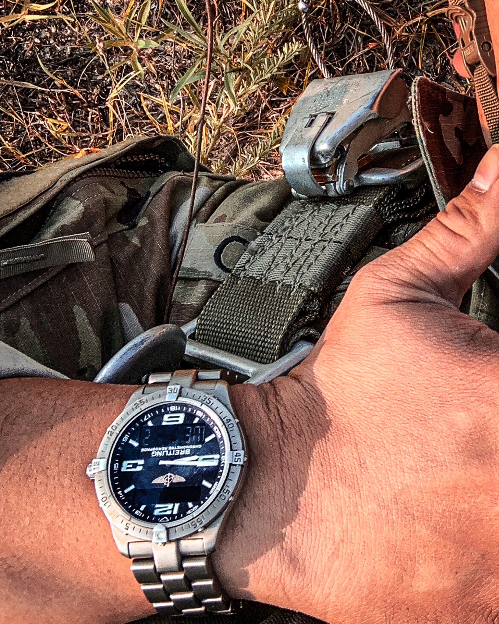 BREITLING AEROSPACE - FOUR YEARS OF END USAGE – Watchmens Guild