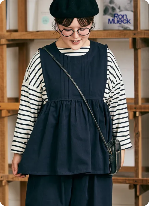 kawasakiさん×TUTIE. 低身長さんでも着れる！着回しがきき長いシーズン