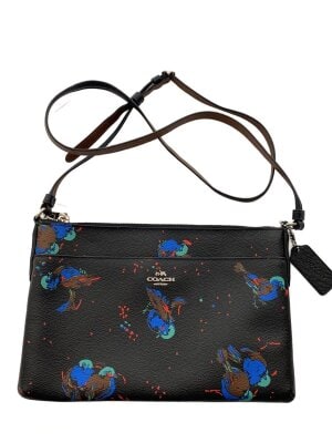 COACH(コーチ) / ショルダーバッグ/コットン/BLK/ソーホーシグネチャー