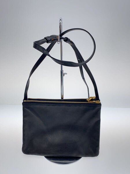 CELINE(セリーヌ) / ショルダーバッグ/レザー/BLK/トリオラージ