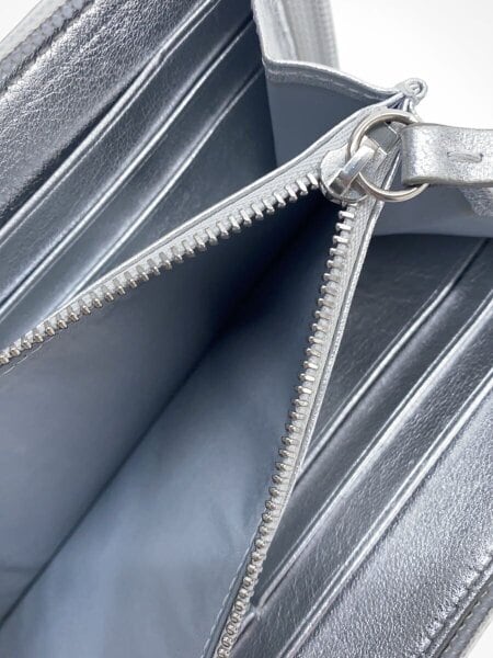 Maison Margiela(メゾンマルジェラ) / 長財布/--/シルバー/無地