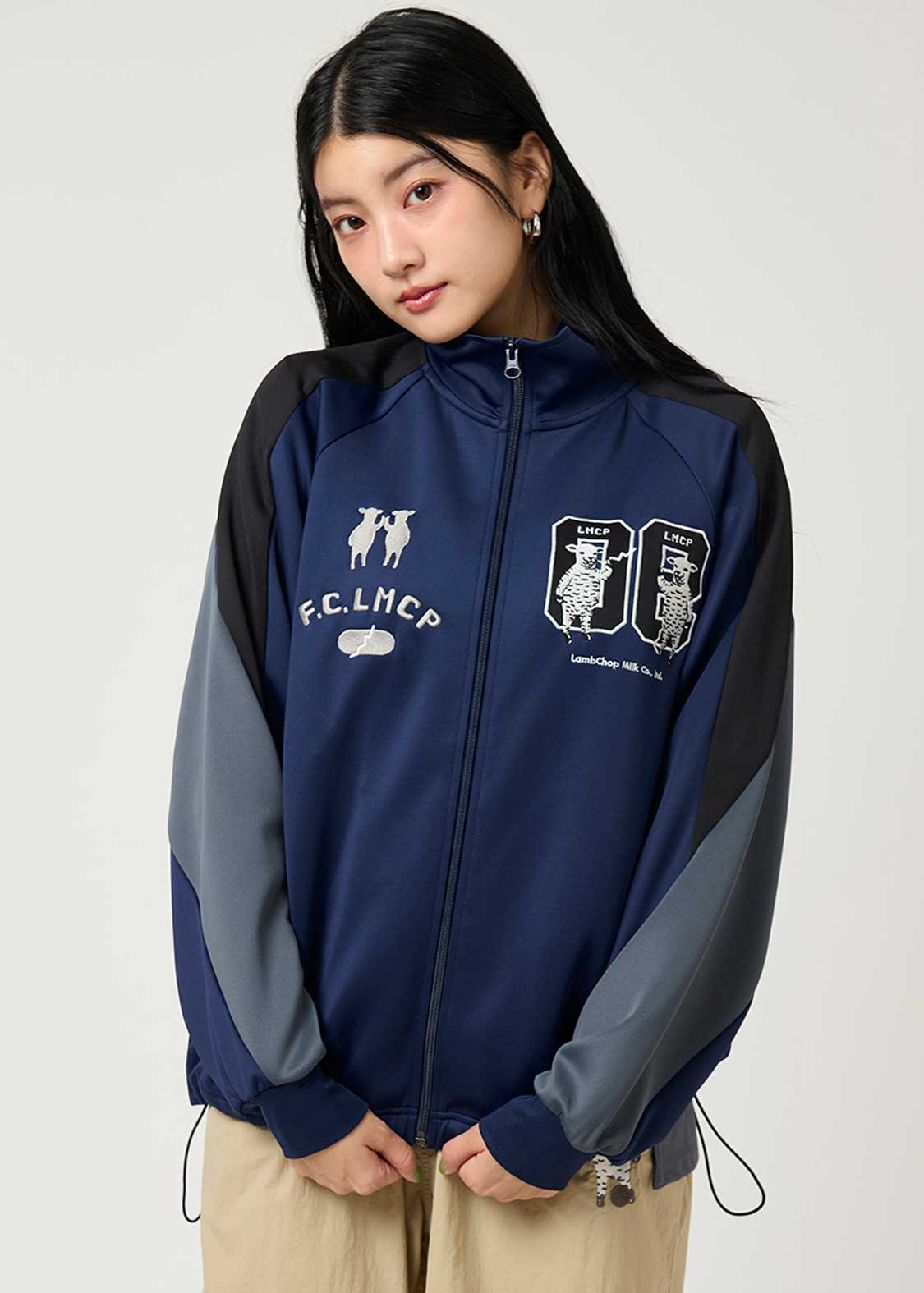 FCチョップ｜切替トラックジャケット｜ユニセックス｜グラニフ(graniph