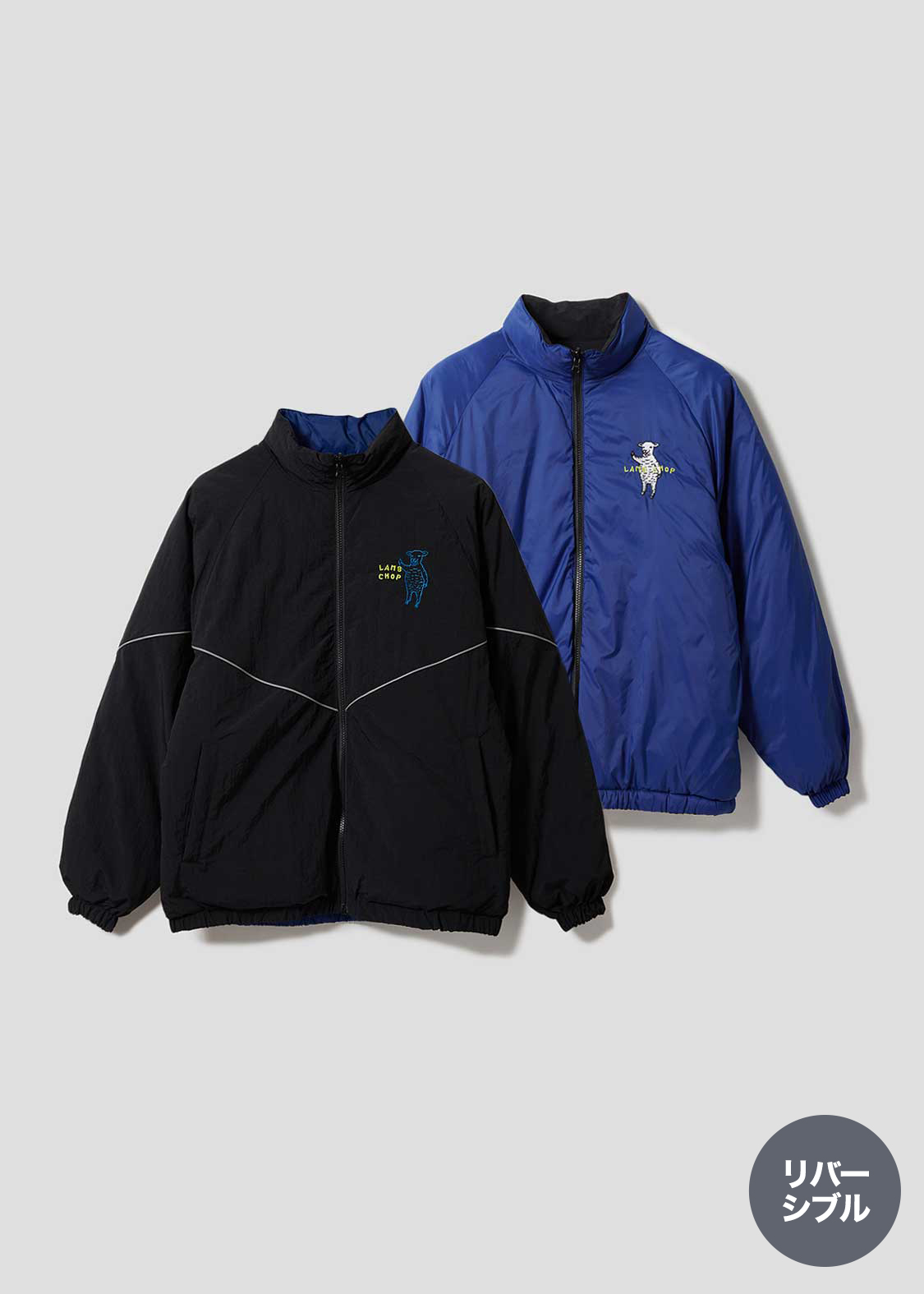 ラムチョップ｜リバーシブルパデッドジャケット｜ユニセックス