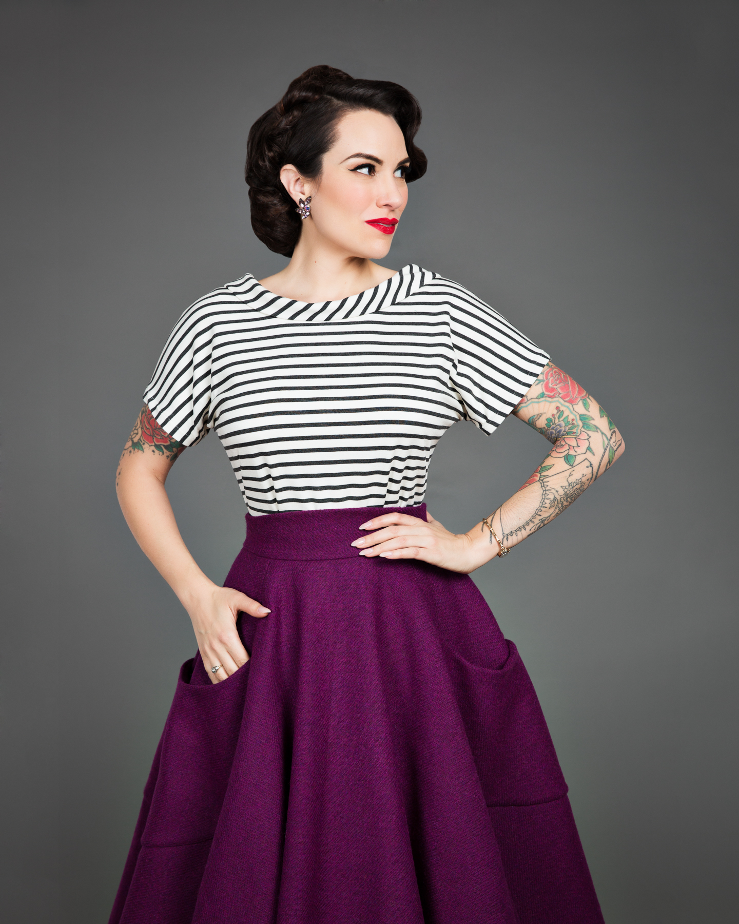 Hepburn Top – Charm Patterns