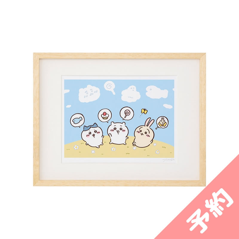 完売】【予約(キャンセル分)】ちいかわ アートフレーム(雲)【単品